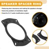 Partuto Speaker Spacer Ring 6x9" to 6.5" Tweeter Speaker Adaptor