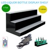 SOFEDY LED Lighted Liquor Bottle Display Shelf, 31inch LED Bar