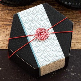 HEADS UME-TR4 Rubber Tag Motif 1.4 x 1.4 inches (3.5 x 3.5 cm), Total Length 13.4 inches (34 cm), Plum Rubber Tags, Red and White, 10 Pieces