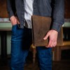 moonster Leather Portfolio Professional Organizer Padfolio – Resume Folder with