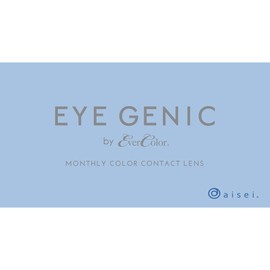 EYEGENIC(アイジェニック) by evercolor (エバーカラー) 1ヵ月/2枚入り (度なし) 【シャイニーリッチ】