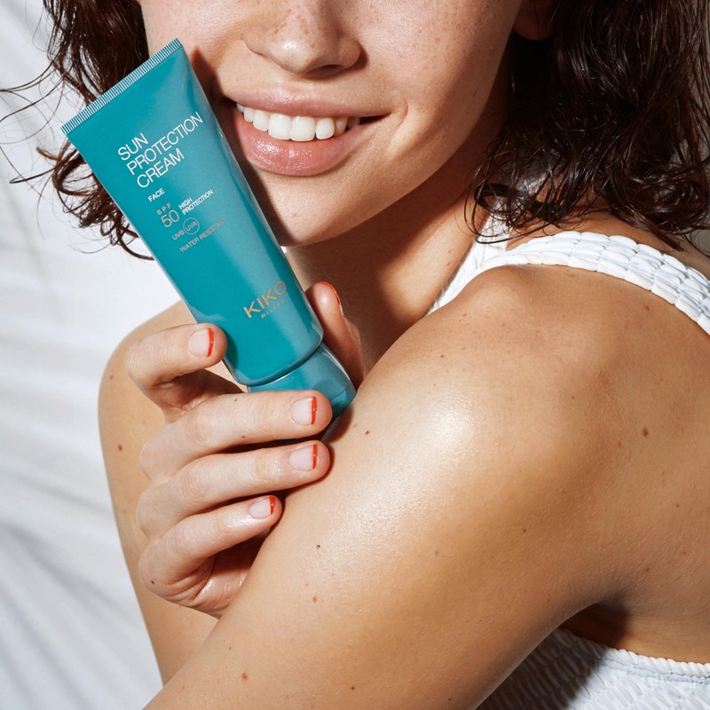 KIKO Milano Sun Protection Cream Face Spf 50, Moisturising Face