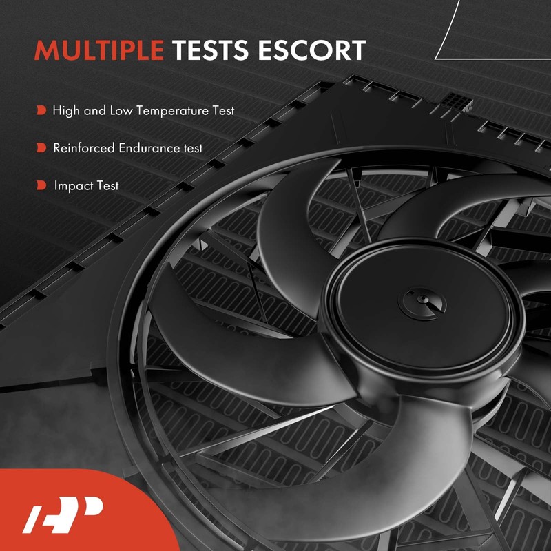 A-Premium Engine Radiator Cooling Fan Assembly Compatible with Select Toyota