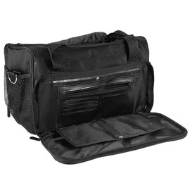 Salon Barber Tool Bag Portable Travel Case for Hair Styling Scissors Comb Trimmer Clipper, 13.8 x 7.9 x 9.4inch