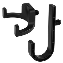 2pcs Tool Hook for Suncast Shed, Black Storage Shed Hanger Compatible with Suncast/Crafstman Shed Storage Shed Accessories for Suncast/Crafstman