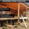 House Jacks for Leveling, 11"-17" Adjustable Jack Post Basement Floor