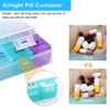 Pasking 2Pcs Extra Large Weekly Pill Boxes Organisers - XL