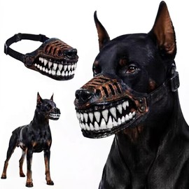 Hell Hound Monster Muzzle para Perros,correas Ajustables?a?xl