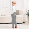 ALINTU - Conjunto de ropa de vestir con botones y