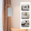 VANZACK Tall Drum Lamp Shade: Linen Table Lamp Cover -