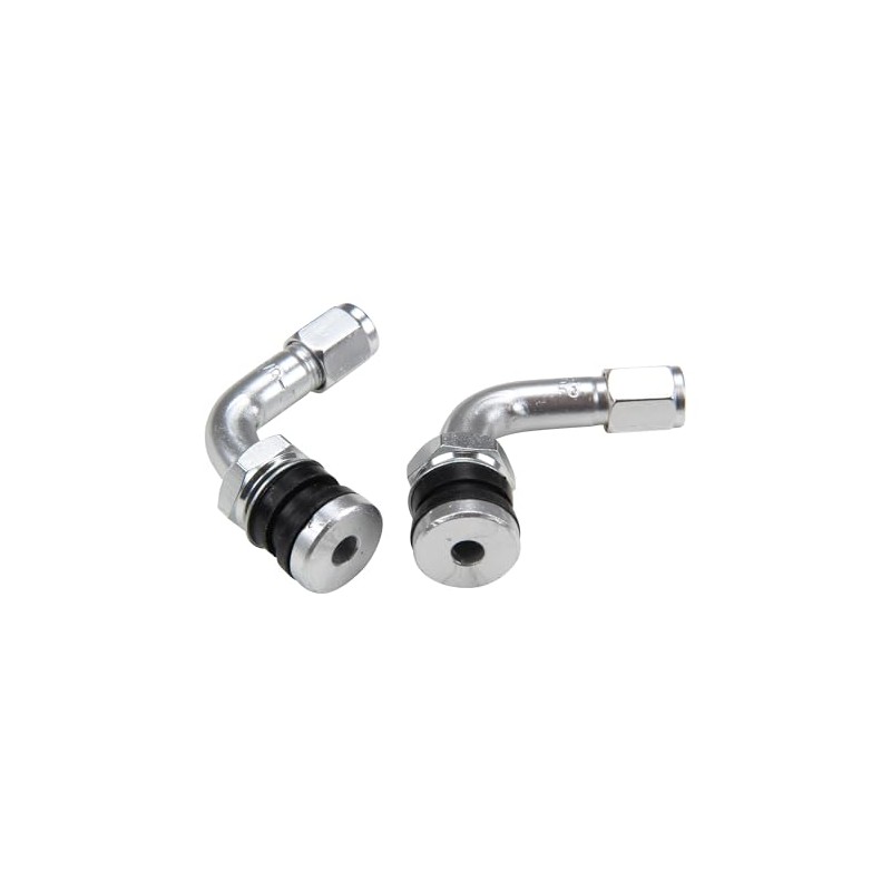 2x Aluminium Angle Valve 90° Tyre Valve Compatible with Scooter