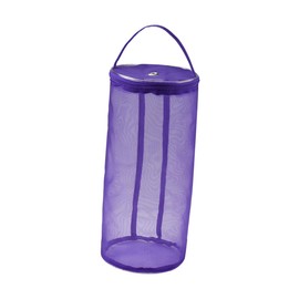 Gadpiparty Woolen Yarn Storage Bag Large Mesh Knitting Tote for Crochet Hooks Supplies Purple for Crafting Enthusiasts DIY Projects