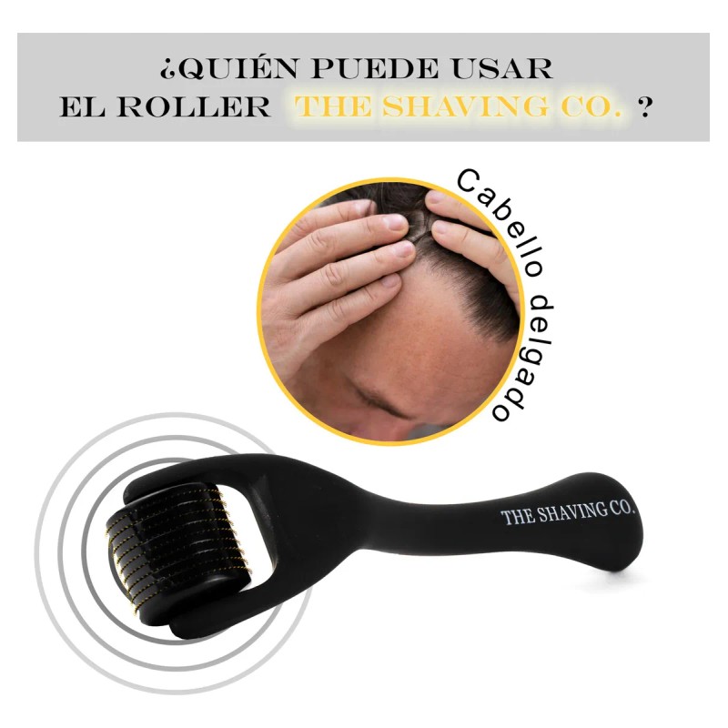 Kit Loción Capilar Noxidil + Roller Cabello The Shaving Co