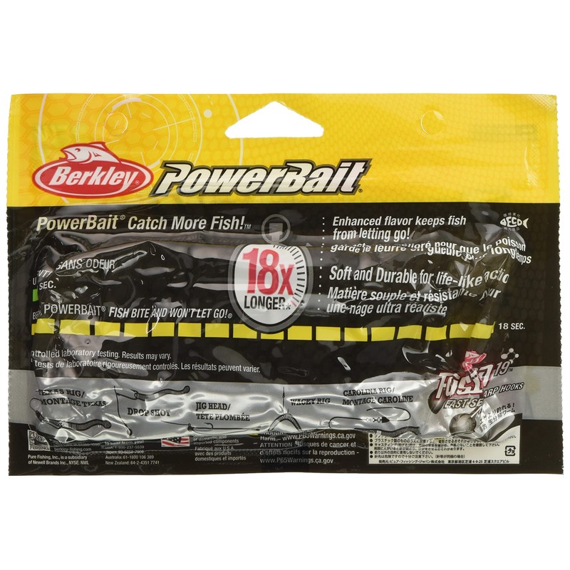 Berkley PBMLPH4-SCP Worm Powerbait Legend Powerhog 4"