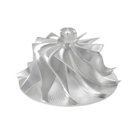 SPOOLOGIC 6.6L High Performance 11 Blade Billet Compressor Wheel For 07.5-10 Duramax LMM