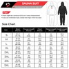 AQF AQF Heavy Duty Sauna Sweat Track Suit Weight Reduction