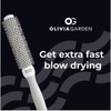 Olivia Garden - Expert Blowout Speed White and Grey Hairbrush-