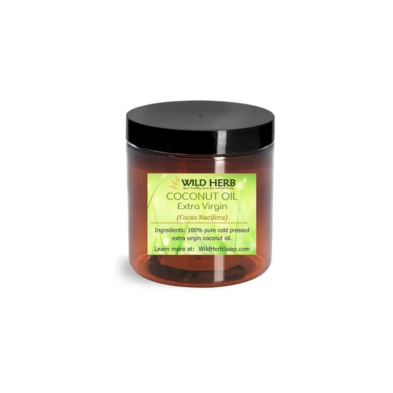 Wild Herb Extra Virgin Coconut Oil sourced from a USDA