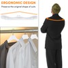 Suit Hangers for Men 50 Pack, White Coat Hangers Extra