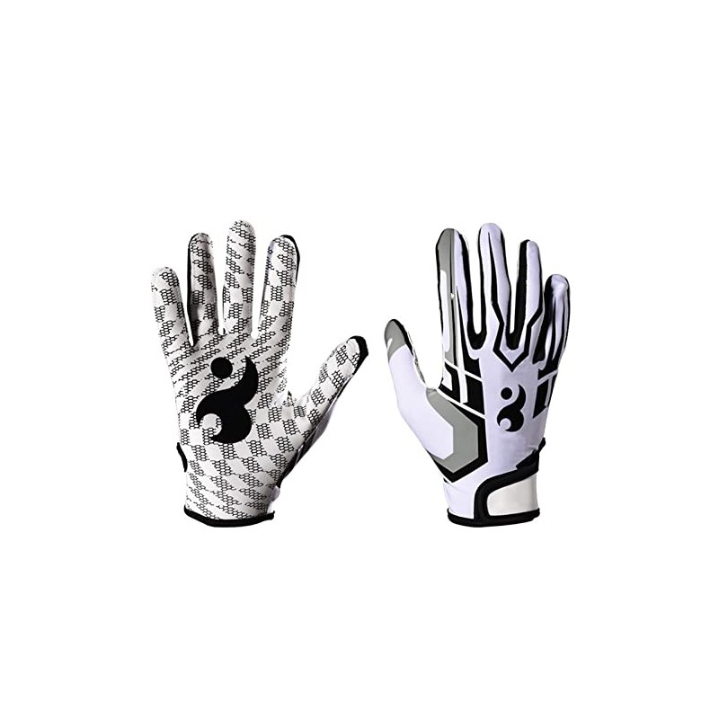 Kufoo Sports Gloves Breathable Stretch Medium Thickness American Football Baseball