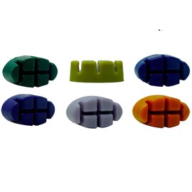 Colonial Candle Wax Melts Natures Scents (6 Packs, 2.4 oz Each, 36 tarts) Simmer Snaps Autumn Bliss, Indian Summer, Savannah Moss, Harbor Mist, Midnight Rain, Winter Woods