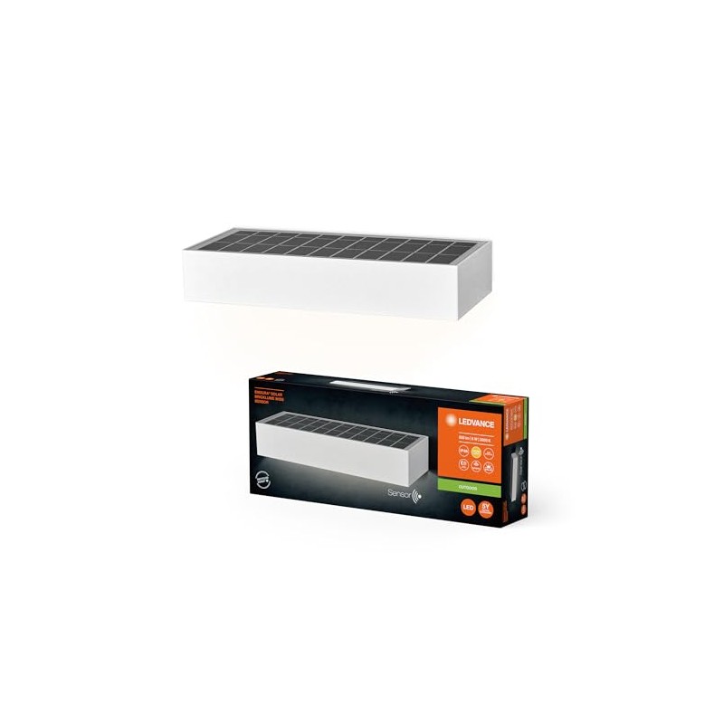LEDVANCE ENDURA STYLE BRICKLUME Sensor, Solar Light, 6 W, 850