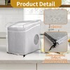 Ice Maker Cover,PVC Ice Machine Dustproof Cover,Waterproof Shield for Countertop