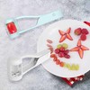2 Pieces Grape Slicer, Fruit Divider, Kitchen Helper, Manual Cutter,