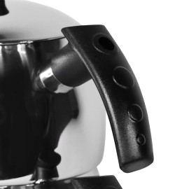 Serenk Traditional Turkish Tea Pot, Stainless Steel Double Tea Pots, Stove Top T