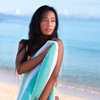 Fit-Flip Beach towel - large microfibre towel - lightweight, compact