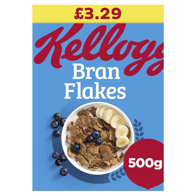 Kellogg's Bran Flakes 500g I Case of 6