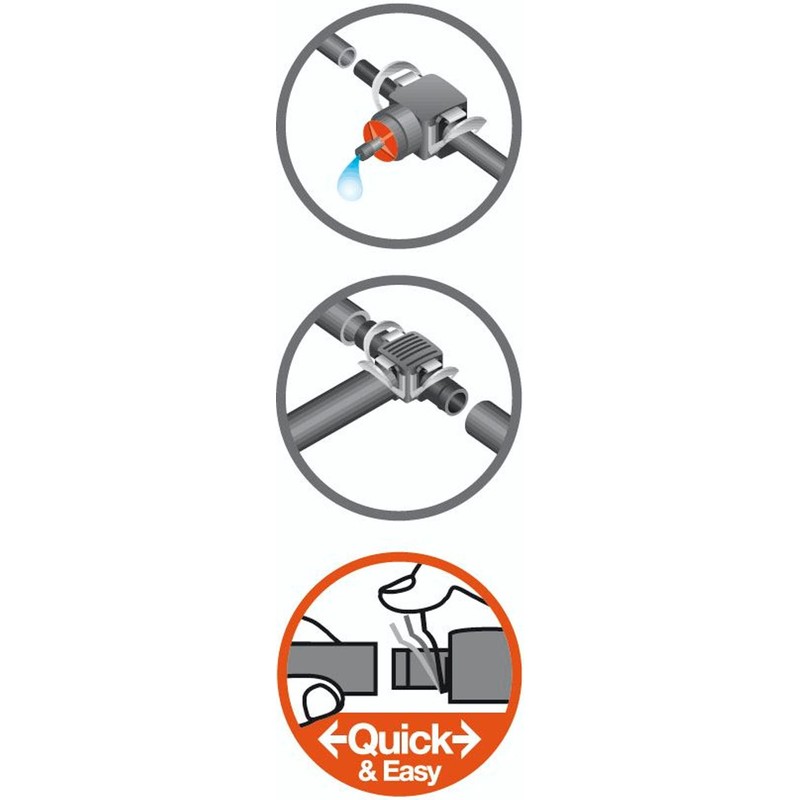 GARDENA 8331-U T - Joint 1/2" - Micro Drip System