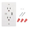 Smart Wall Outlet USB Voice Control Multifunctional WiFi Wall Socket