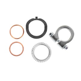 5-Piece Manifold Mounting Set 28 mm, Clamping Clamp, Safety Plate, Manifold Nut, Sealing Rings for Simson SR, S50, S51, S53, S70, S83, Enduro, SR50 KR51 SR4