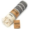 DEMMEX Certified 100% Organic Turkish Cotton Beach and Bath Towel