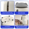 PAPIFEED Smart Automatic Cat Feeders, Dual Power Supply Cat Food