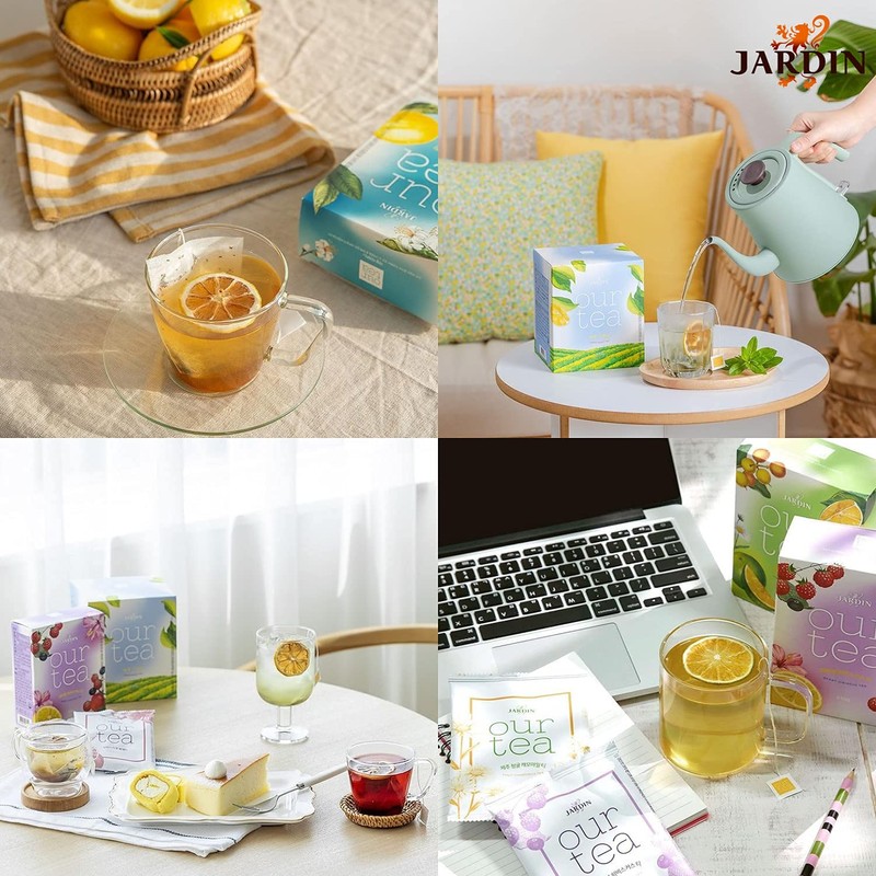 OUR TEA Hours Tea Experience Pack Set, 4 Types X4