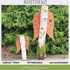 Storm's Gartenzaubereien 2 Angel Wings Metal in Rust Look with