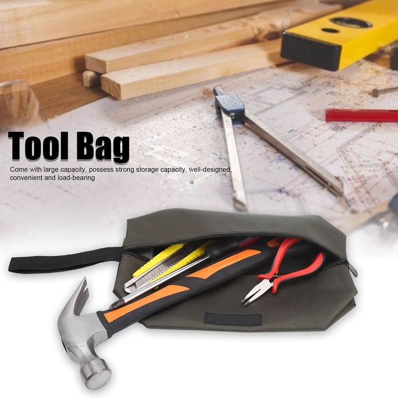 Tool Box Organizer, Electrician Tool Pouch 1680D Oxford Cloth Tool