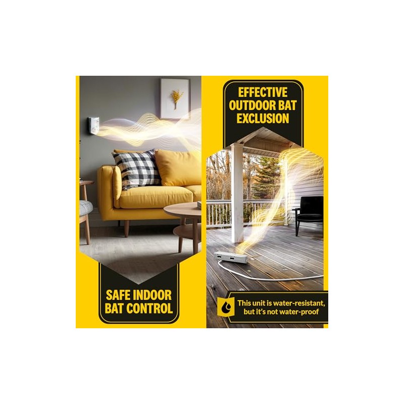 Ultrasonic Bat Exclusion System (ClearLine Edition Two-Pack)