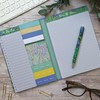 A5 Planner and Notepad with Sticky Notes - Van Gogh
