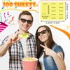 Kosiz 300 Sheets Raffle Tickets Sheets Hold This Stub Chinese