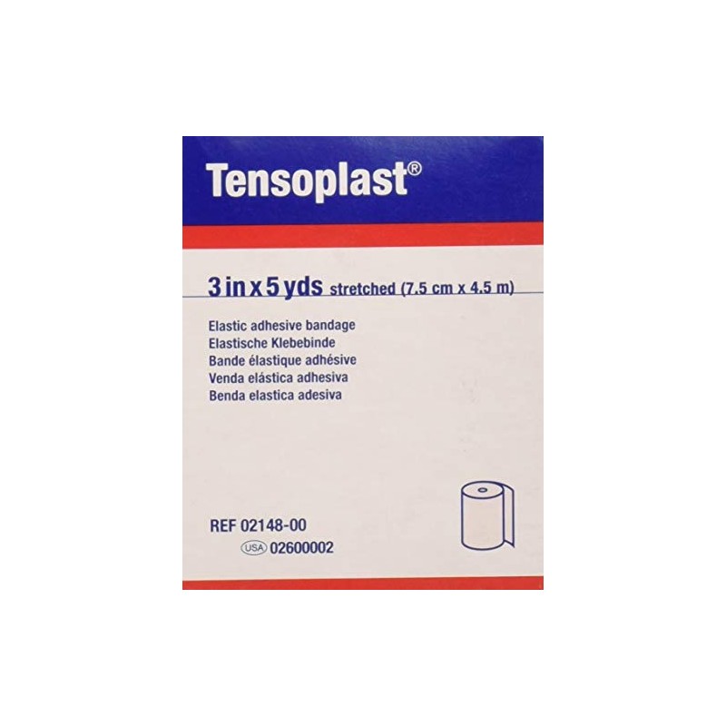 Tensoplast (Formerly Elastoplast) Elastic Bandage, tan to Reduce Edema, 3