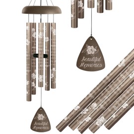 Carson 30" 'Beautiful Memories' Memorial Garden/Patio/Porch Outdoor Decor Windchime