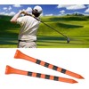 Zivisk Wooden Golf Tees 3-1/4 inch 100 Count, 3.25" Long