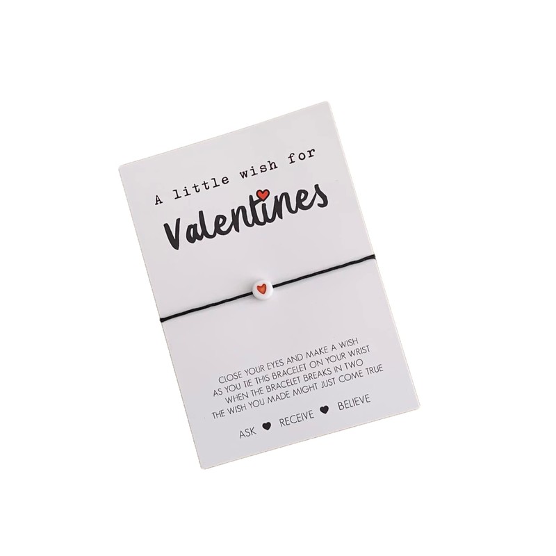 Valentines wish bracelet | Valentines gift | Gift for Valentine's