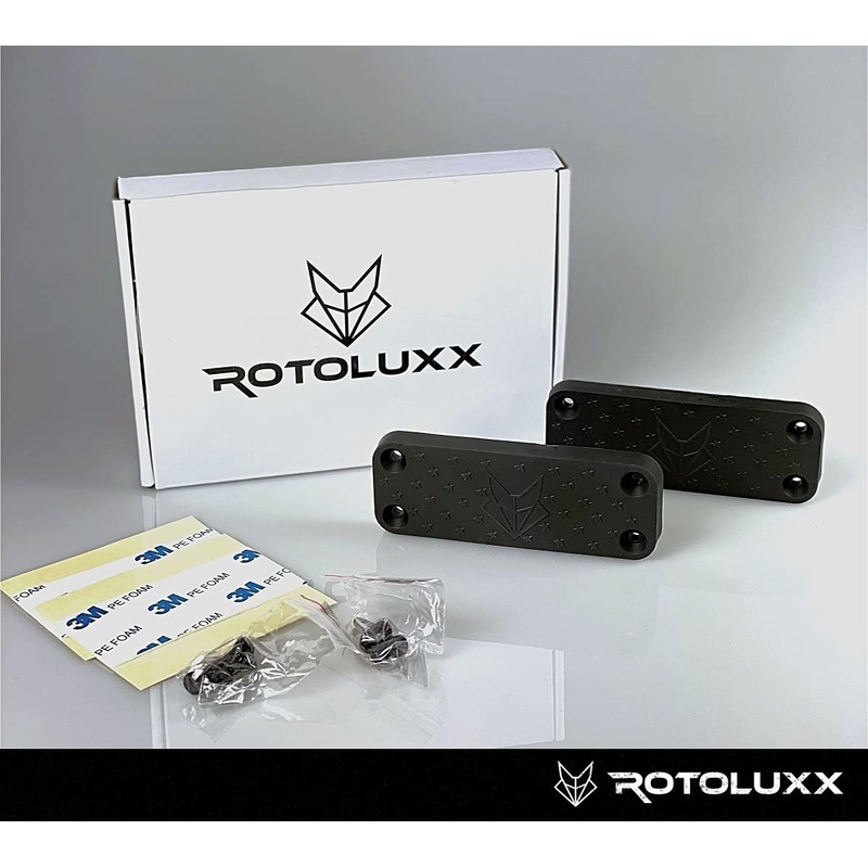 ROTOLUXX Magnetic Quickdraw Gun Pistol Mount Holder Pair - for