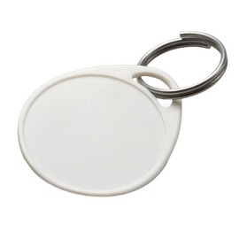 Lucky Line Plastic Tag, 100 Pack, White (25175)