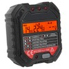 HT107B Socket Tester, US 90-250V Plug Breaker Finder with LCD