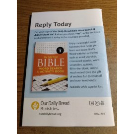 Our Daily Bread Devotional June, July, August 2024